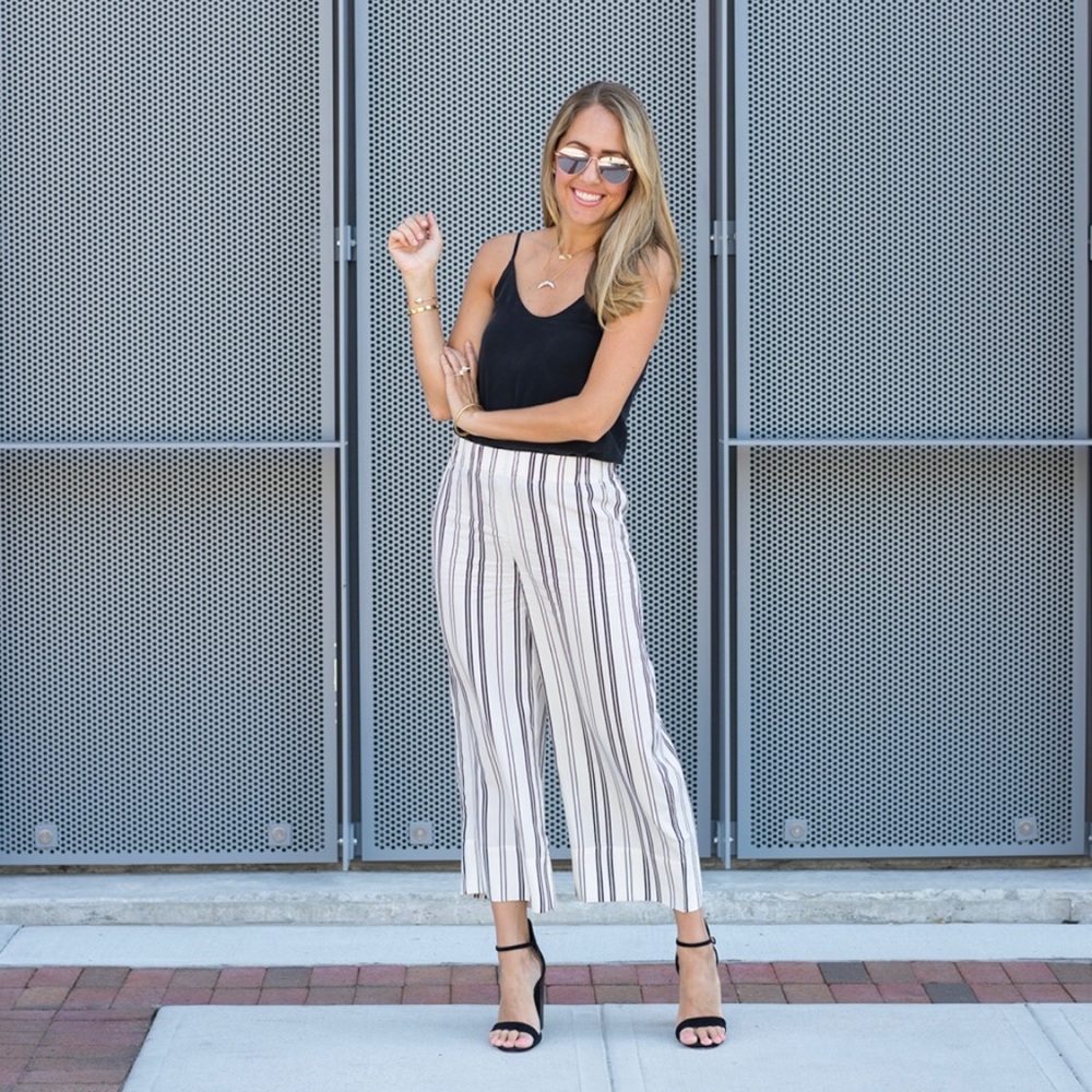 NWOT EVERLANE ‘The Silk Wide Leg Pant” Size small